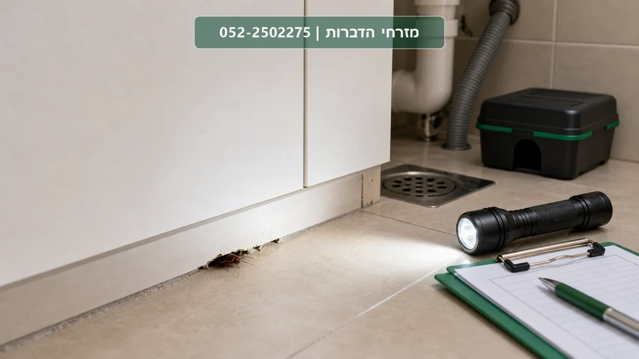 ג'וקים בבית נקודות כניסה וטיפול